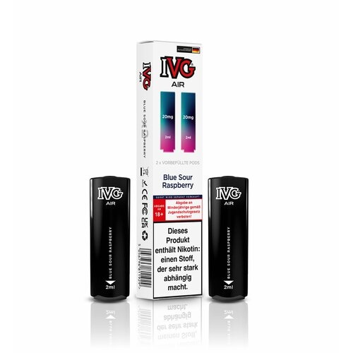 IVG AIR - Prefilled Pods (2 pcs) - Blue Sour Raspberry