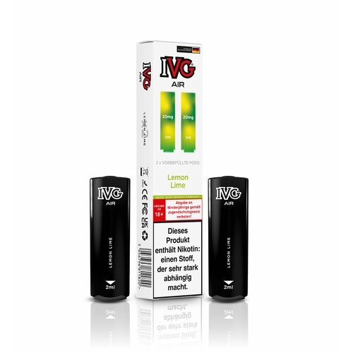 IVG AIR - Prefilled Pods (2 pcs) - Lemon Lime