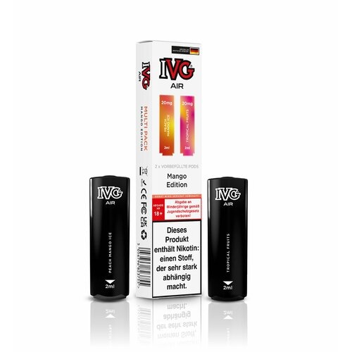 IVG AIR - Multi-Flavour Pods (2 pcs) - Mango Edition