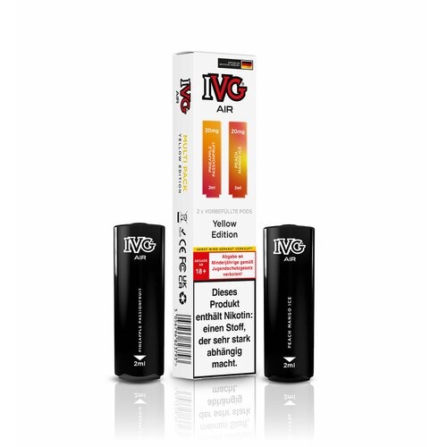 IVG AIR - Multi-Flavour Pods (2 pcs) - Yellow Edition