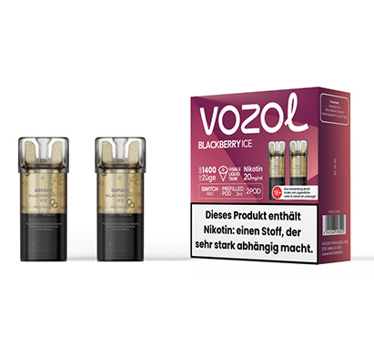 VOZOL Switch Pro Pods - Blackberry Ice -  2Pcs
