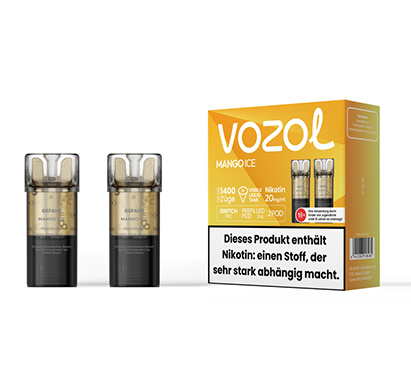 VOZOL Switch Pro Pods - Mango Ice -  2Pcs