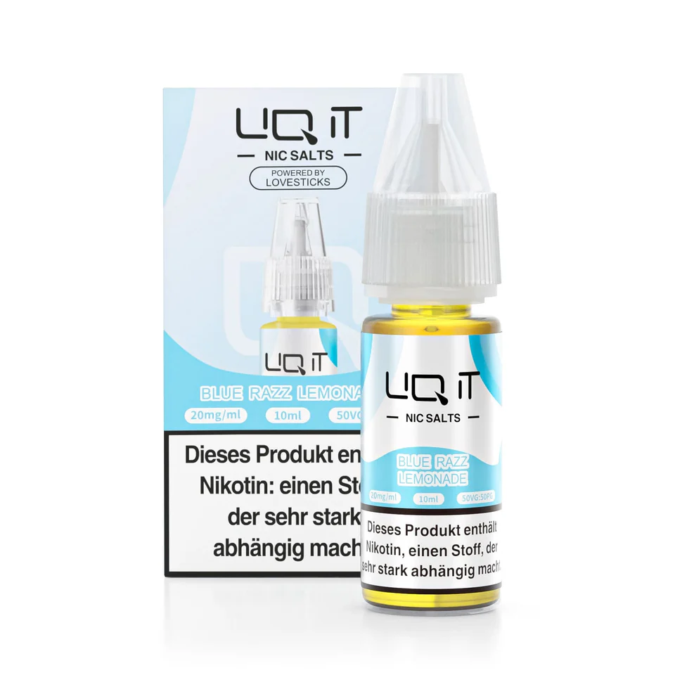Lovesticks LIQIT Nikotinsalz - Blue Razz Lemonade