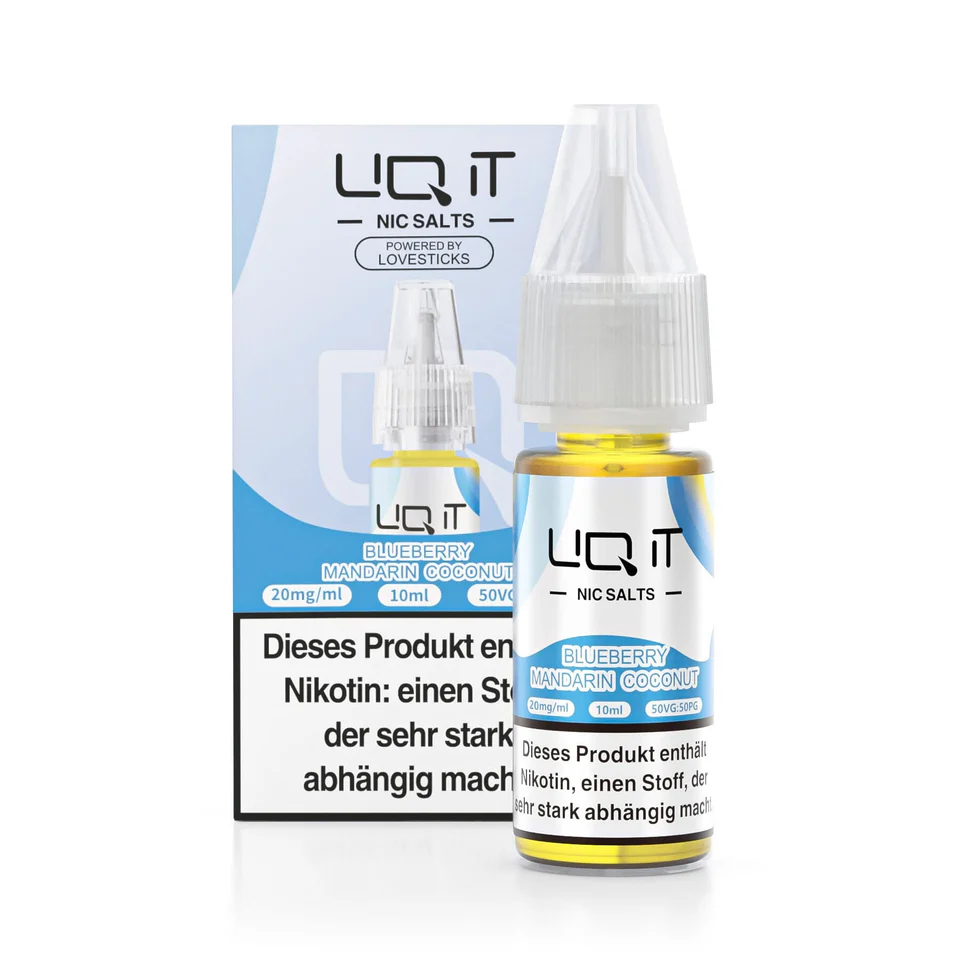 Lovesticks LIQIT Nikotinsalz - Blueberry Mandarin Coconut