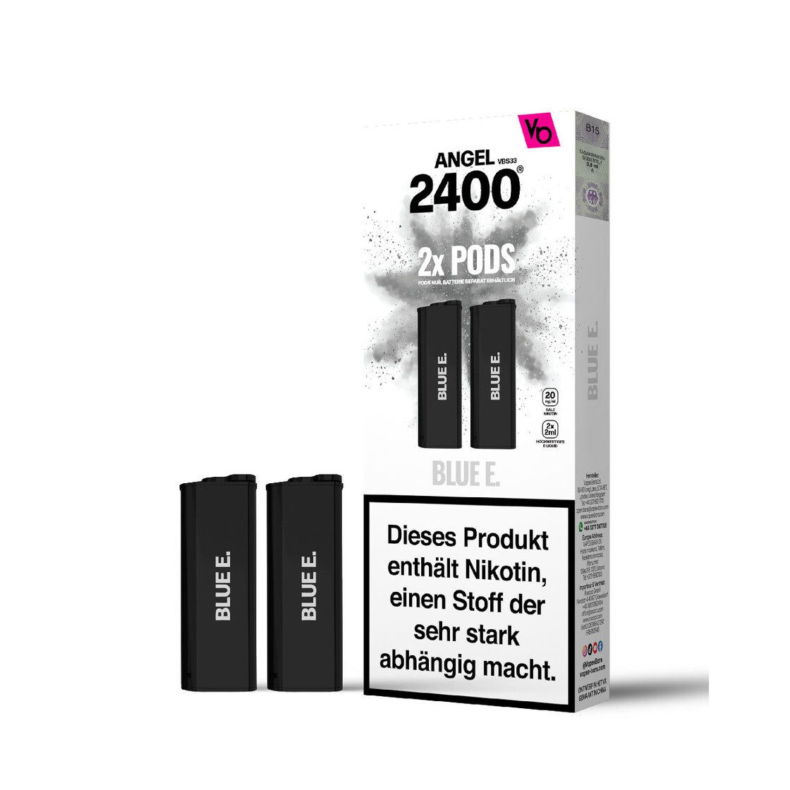 Angel 2400 Pods - 2Pcs - Blue E.
