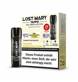 ELF Bar - Lost Mary - TAPPO - Prefilled Pods - Pineapple Passion Fruit Lemon - 2Pcs