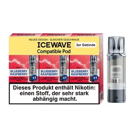 Icewave - Prefilled Pod - Blueberry Raspberry - 3Pcs