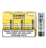 Icewave - Prefilled Pod - Banana Ice - 3Pcs