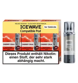Icewave - Prefilled Pod - Cherry Cola - 3Pcs