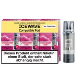 Icewave - Prefilled Pod - Strawberry Kiwi - 3Pcs