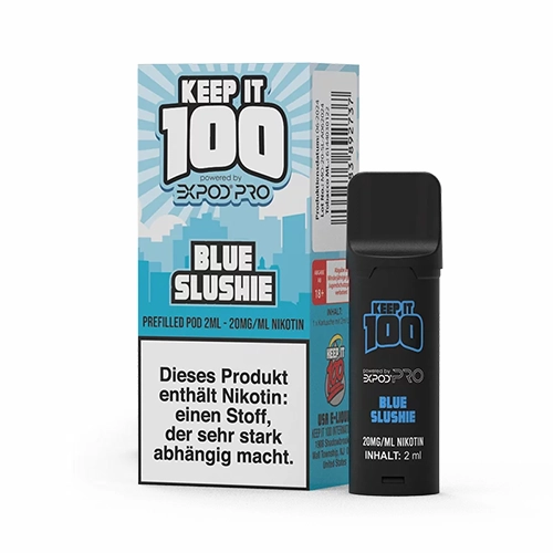 KEEP IT 100 POD - Blue Slushie - 20mg - 1Pcs