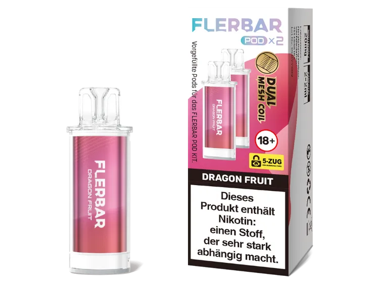 Flerbar POD - Dragon Fruit - 2Pcs