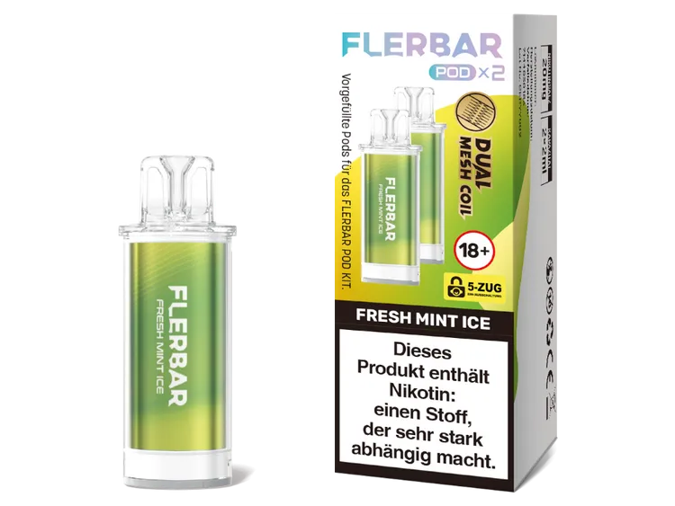 Flerbar POD - Fresh Mint Ice - 2Pcs