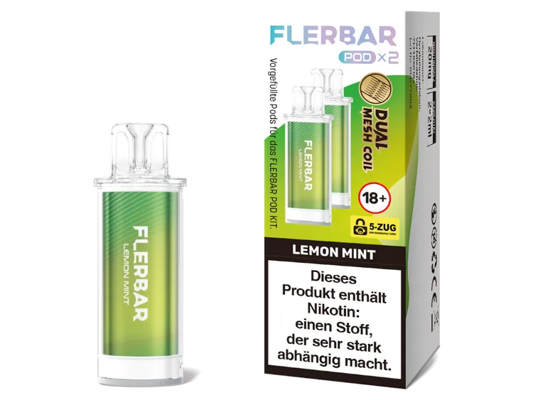 Flerbar POD - Lemon Mint - 2Pcs