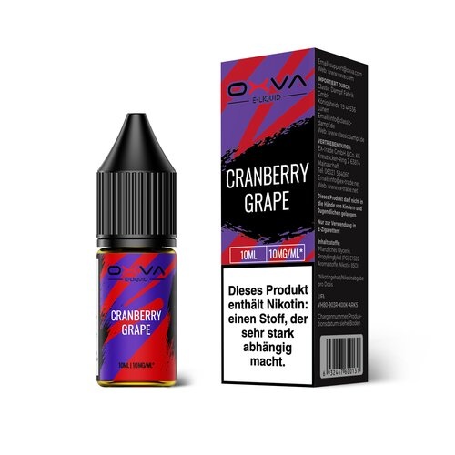 OXVA Nikotinsalz Liquid - Cranberry Grape
