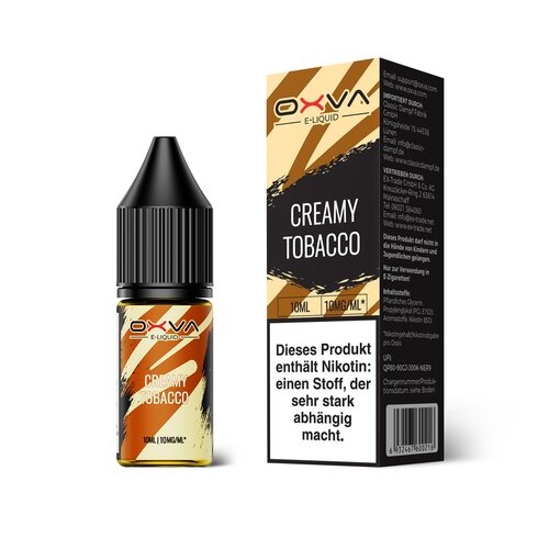 OXVA Nikotinsalz Liquid - Creamy Tobacco