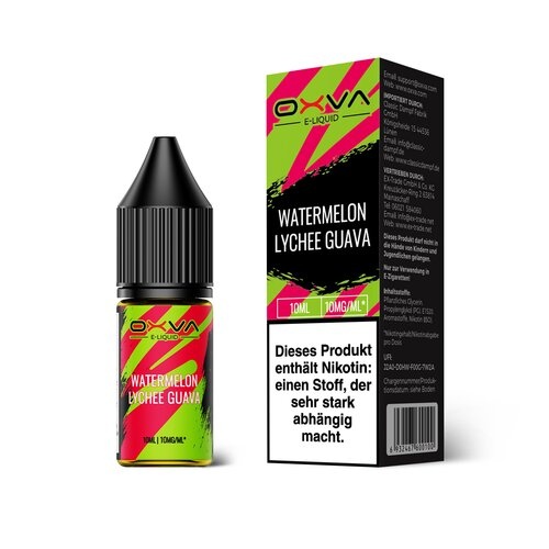 OXVA Nikotinsalz Liquid - Watermelon Lychee Guava