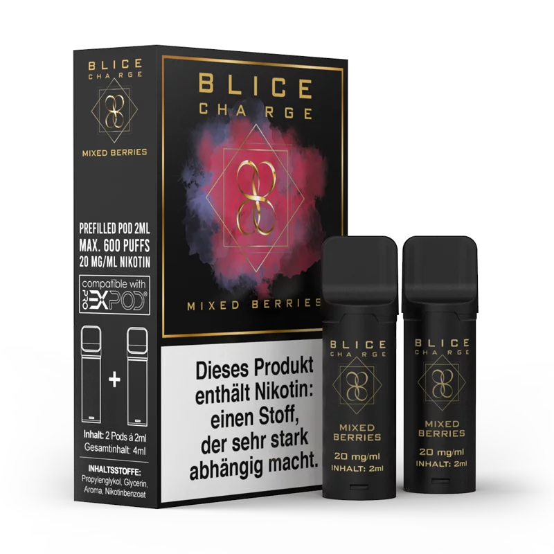 BLICE Charge Pod -  Mixed Berries - 2pcs
