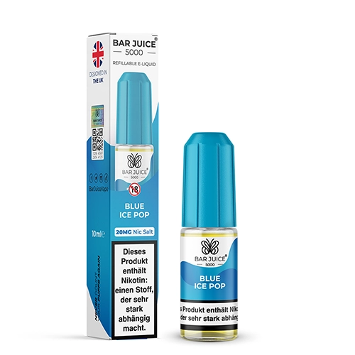 Bar Juice 5000 Nic Salt Blue Time