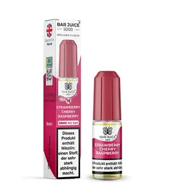 Bar Juice 5000 Nic Salt Strawberry  Cherry Raspberry