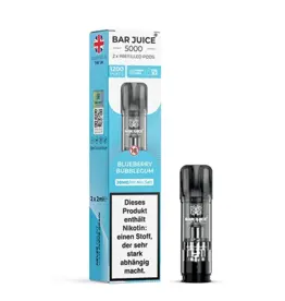 Bar Juice 5000 Pods - Blueberry Bubblegum - 2Pcs