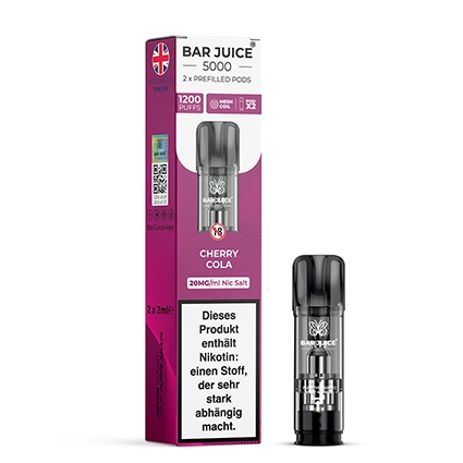 Bar Juice 5000 Pods - Cherry Cola - 2Pcs