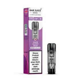 Bar Juice 5000 Pods - Grape Gummy Bear - 2Pcs