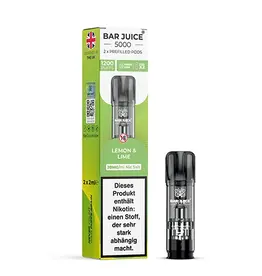 Bar Juice 5000 Pods - Lemon & Lime - 2Pcs