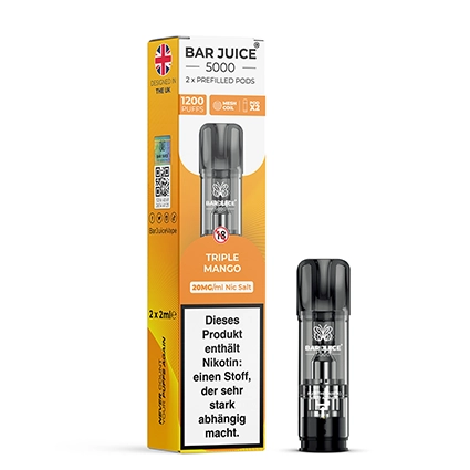 Bar Juice 5000 Pods - Triple Mango - 2Pcs