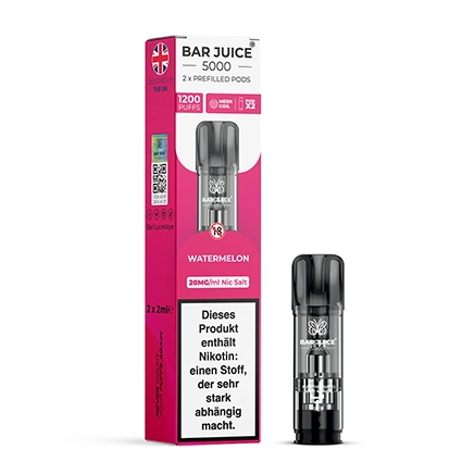 Bar Juice 5000 Pods - Watermelon - 2Pcs