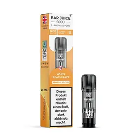 Bar Juice 5000 Bar Juice 5000 Pods - White Peach Razz  - 2Pcs