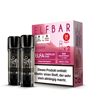 Elfbar Elfa Cherry Pod kaufen – fruchtiger Kirschgeschmack