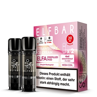Elfbar Elfa - STRAWBERRY ICE CREAM
