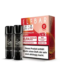 Elfbar Elfa Pods - WATERMELON MOJITO