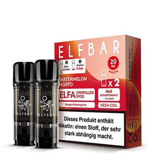 Elfbar Elfa Pods - WATERMELON MOJITO