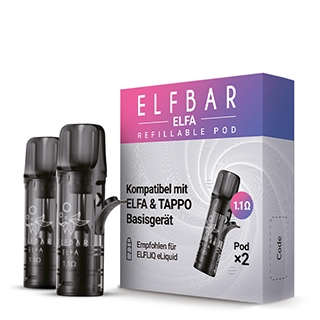 Elfbar ELFBAR ELFA Refillable Pod 1.1Ω 2 Stück kaufen