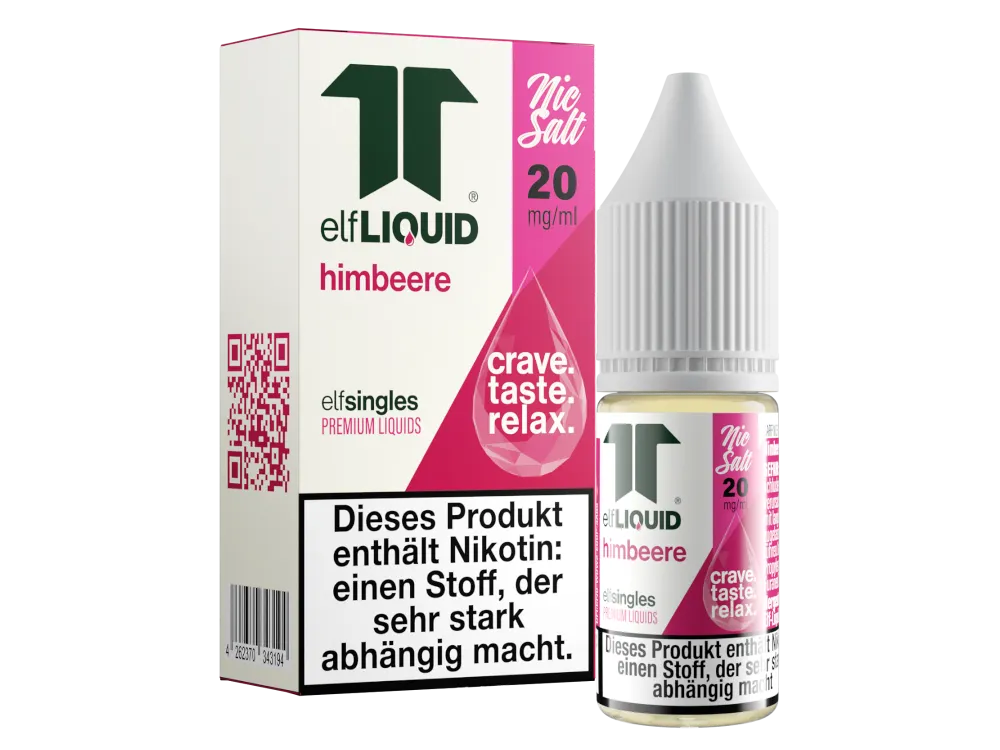Elf-Liquid - Single - Himbeere - Nikotinsalz Liquid
