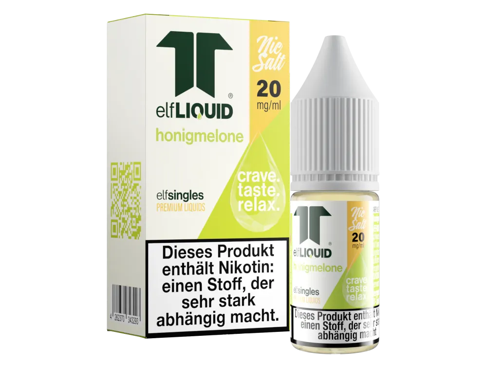 Elf-Liquid - Single -  Honigmelone - Nikotinsalz Liquid
