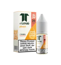 Elf-Liquid - Single -  Pfirsich - Nikotinsalz Liquid