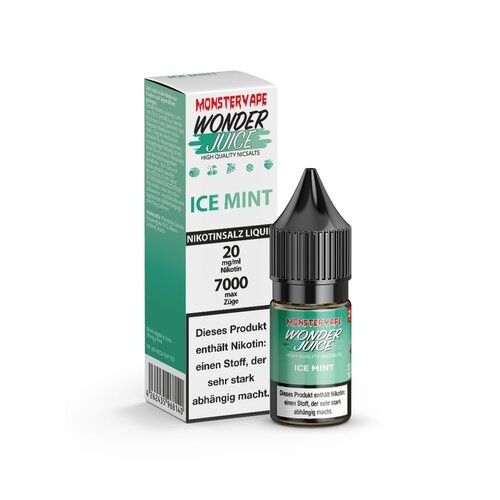 WonderJuice - Ice Mint - Nikotinsalz - 10ml