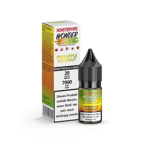 WonderJuice - Pineapple Coconut - Nikotinsalz - 10ml