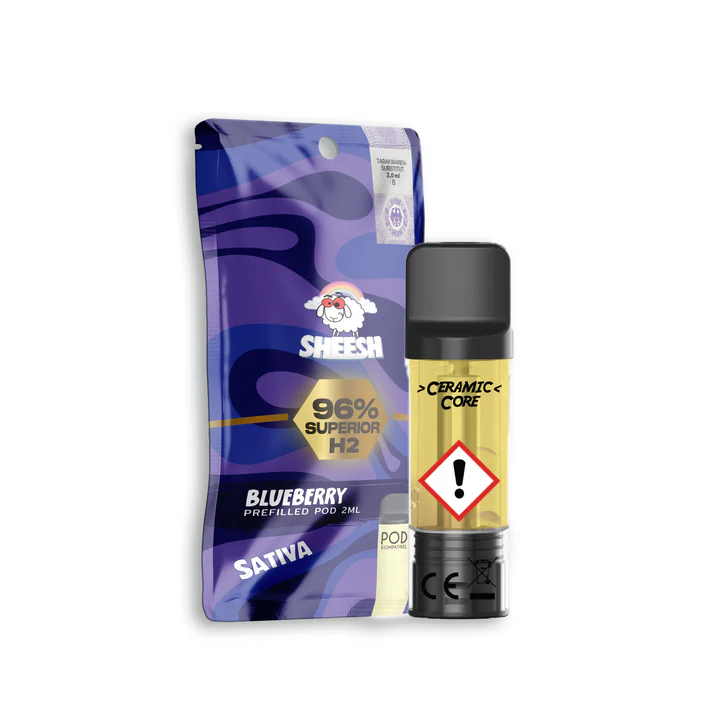 Sheesh Pod | 96% Superior Blend | Blueberry