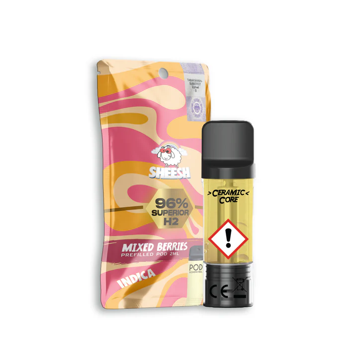Sheesh Pod | 96% Superior Blend | Mixed Berries