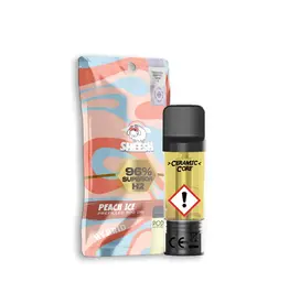 Sheesh Pod | 96% Superior Blend | Peach Ice
