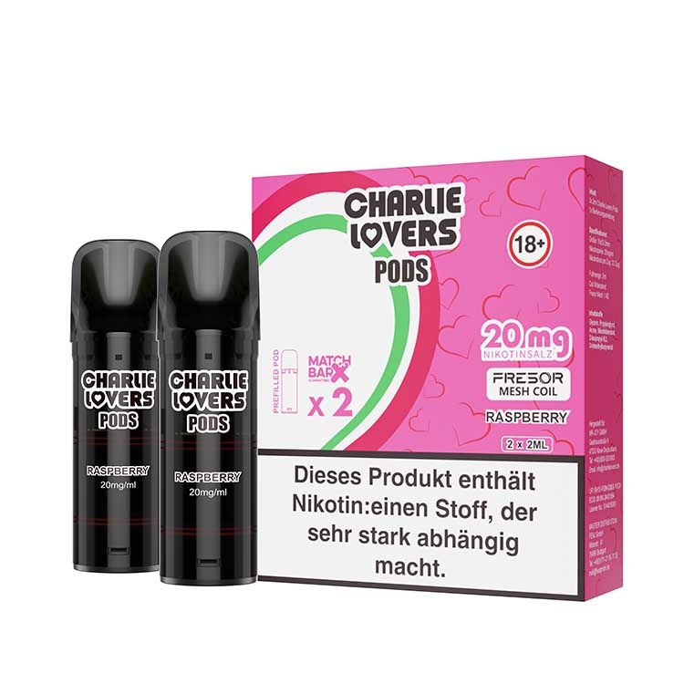 Charlie Lovers MESH Pods - RASPBERRY - 2St - (Elfa Kompatibel)
