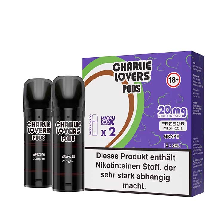 Charlie Lovers MESH Pods - GRAPE - 2St - (Elfa Kompatibel)