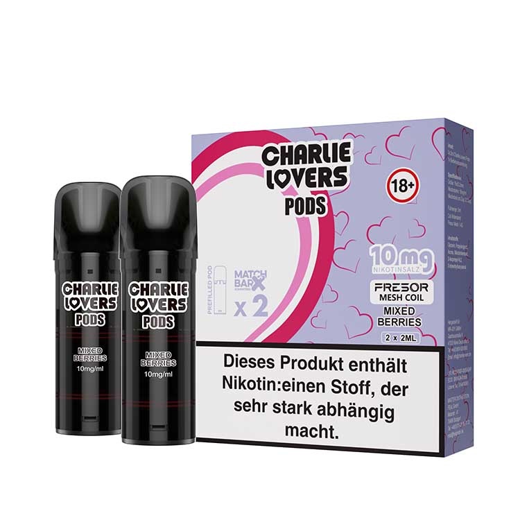 Charlie Lovers Charlie Lovers MESH Pods - MIX BERRIES - 2St - (Elfa Kompatibel)