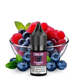 OWLIQ Blue Razz Nikotinsalz Liquid 10 ml