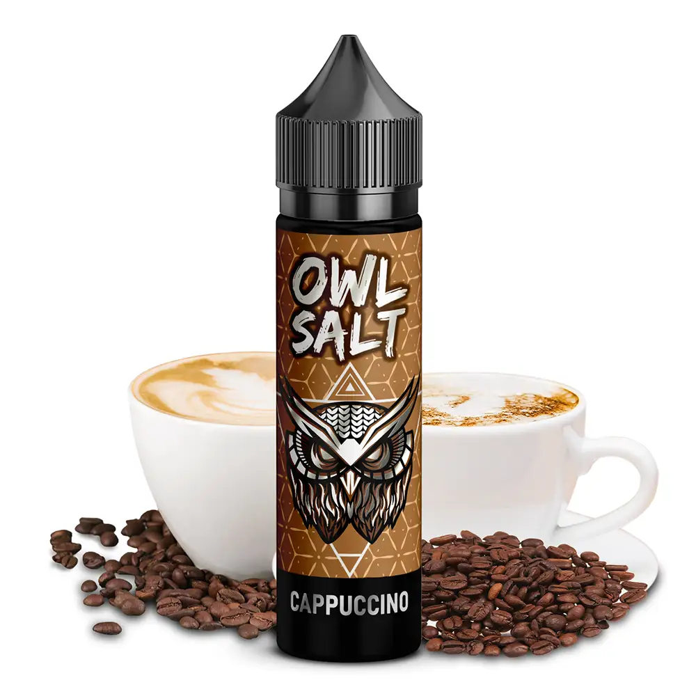OWL Salt Longfill Cappuccino Aroma 10 ml in 60 ml