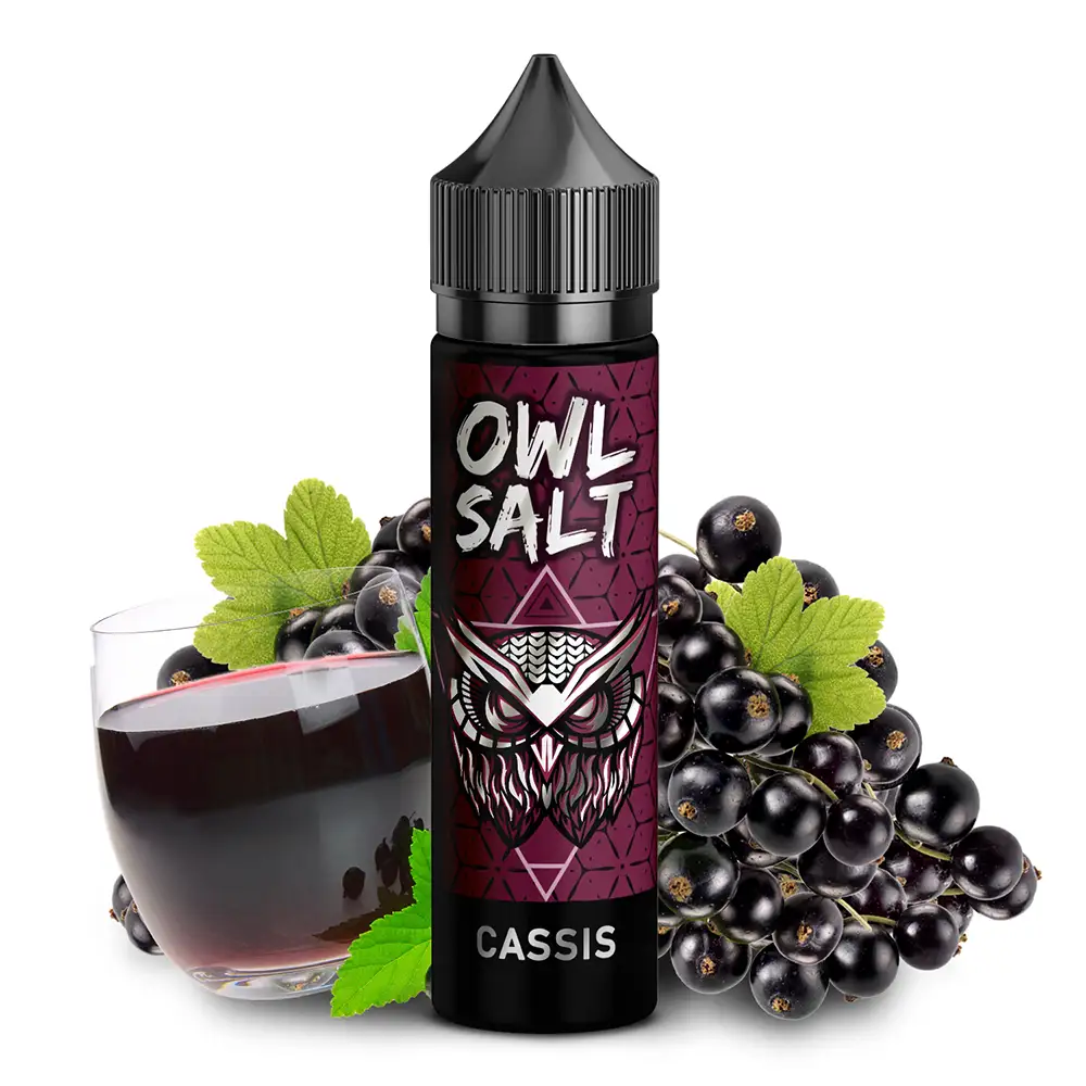 OWL Salt Longfill Cassis Aroma 10 ml in 60 ml